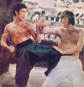 Bruce Lee Vs Chuck Norris in Way of the Dragon