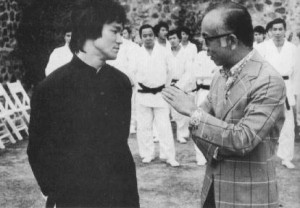 Bruce Lee and Raymond Chow