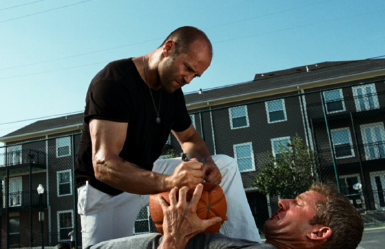 Jason Statham Basketball Court Fight Scene