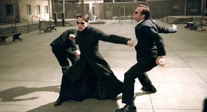 Neo vs Agent Smith