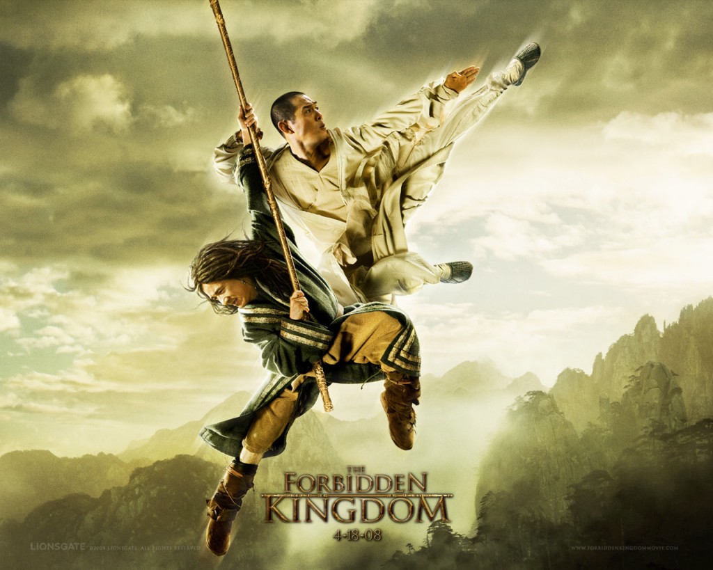 The Forbidden Kingdom starring Jet Li, Jackie Chan and Collin Chou