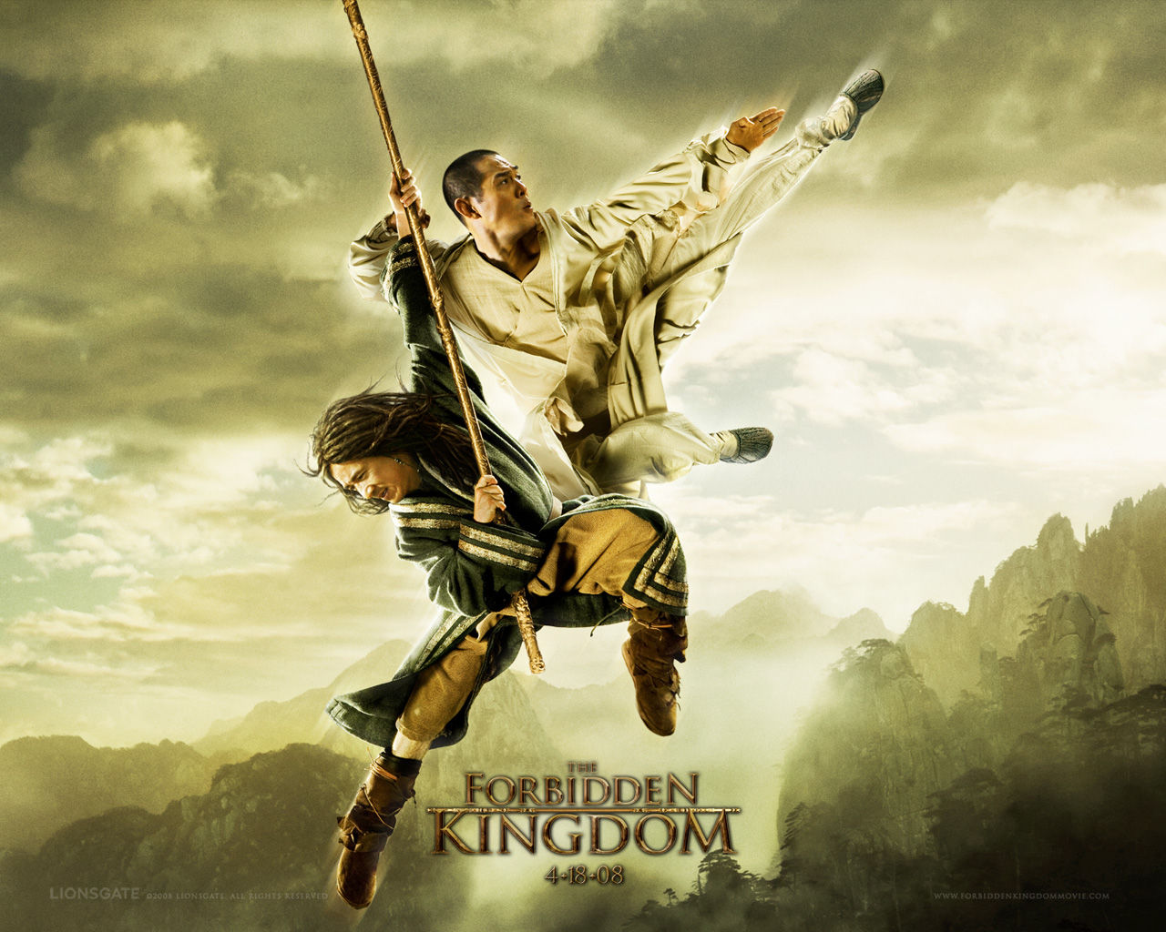 The Forbidden Kingdom Starring Jet Li Jackie Chan And Collin Chou Images, Photos, Reviews