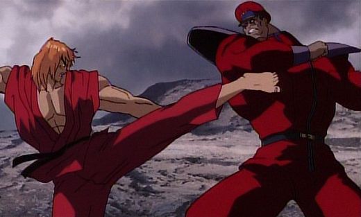 Ryu, General Bison & Ken Film: Streetfighter: Animated Series