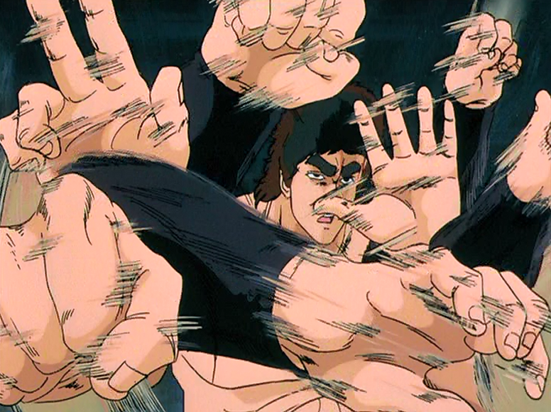 Many fists of Kenshiro
