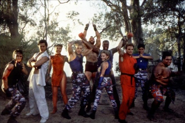Van Damme and the Cast